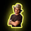 Johnny Depp Fans Gift Idea RGB Neon Indoor Outdoor Decorations