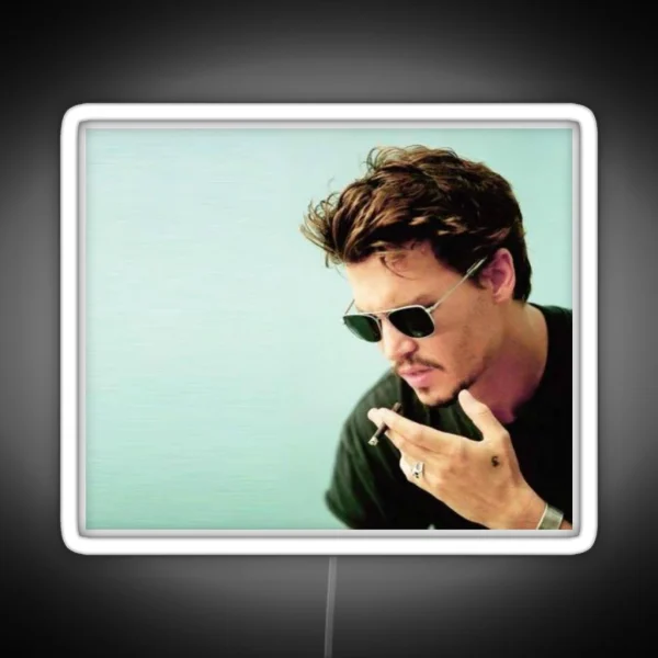 Johnny Depp RGB Neon Sign