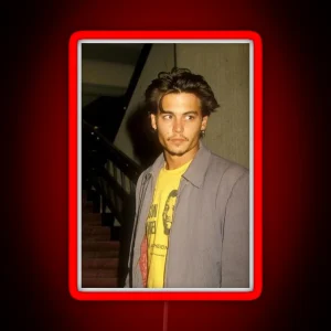 Johnny Depp RGB Neon Sign