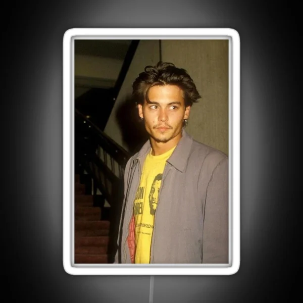 Johnny Depp RGB Neon Sign