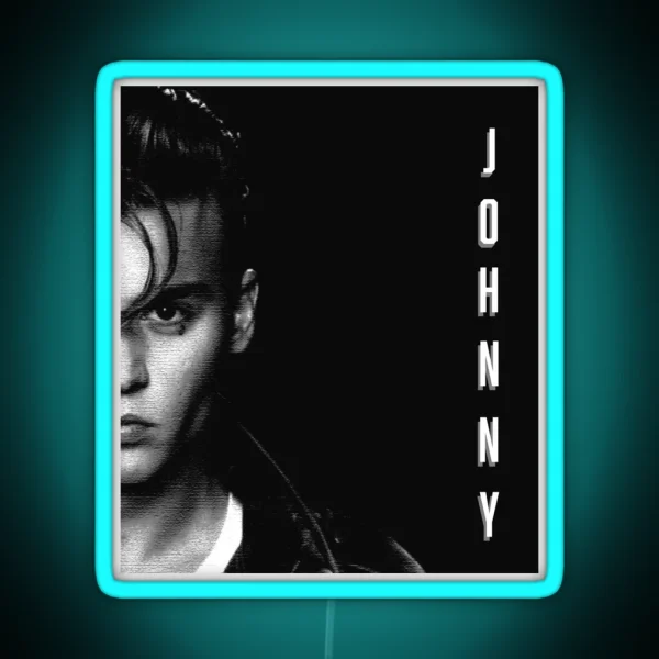 Johnny Depp RGB Neon Sign