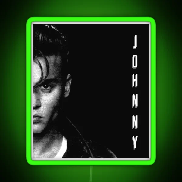 Johnny Depp RGB Neon Sign