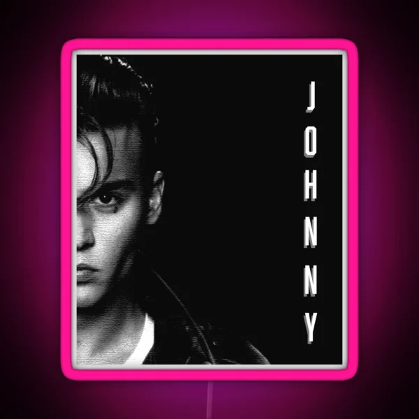 Johnny Depp RGB Neon Sign
