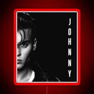 Johnny Depp RGB Neon Sign