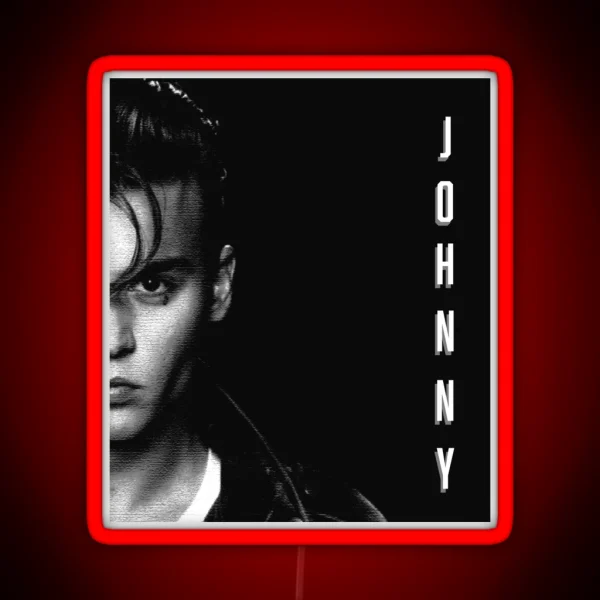 Johnny Depp RGB Neon Sign