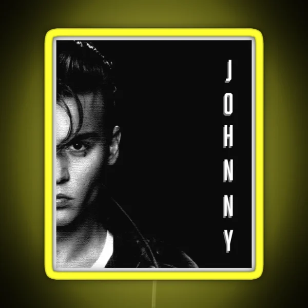 Johnny Depp RGB Neon Sign