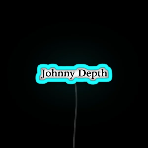 Johnny Depth RGB Neon Sign