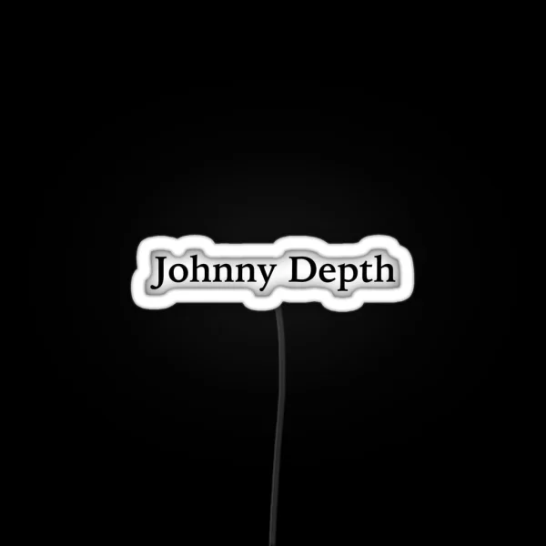 Johnny Depth RGB Neon Sign