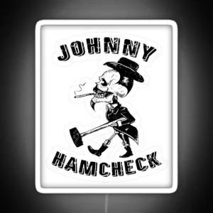 Johnny Hamcheck RGB Neon Sign