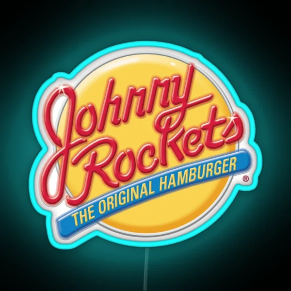 Johnny Rockets RGB Neon Sign