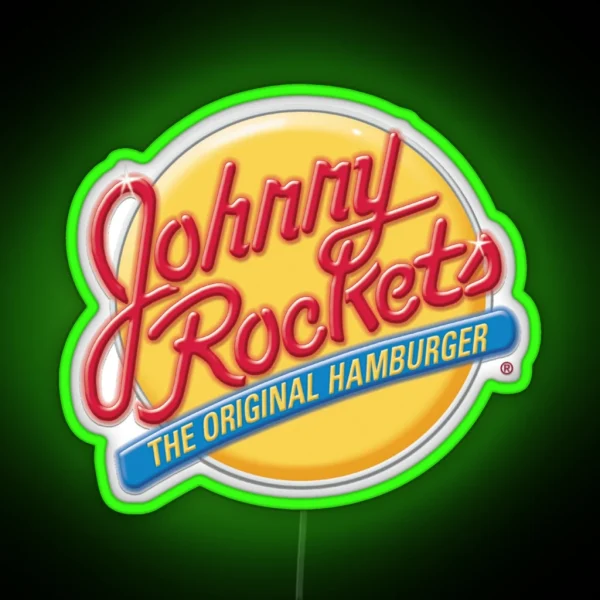 Johnny Rockets RGB Neon Sign
