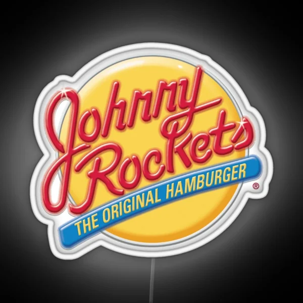 Johnny Rockets RGB Neon Sign