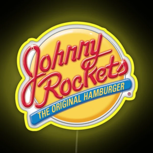 Johnny Rockets RGB Neon Sign