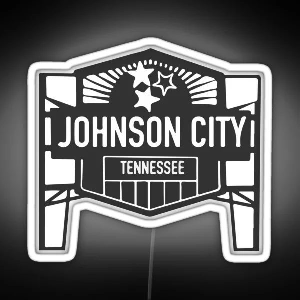 Johnson City TN RGB Neon Sign