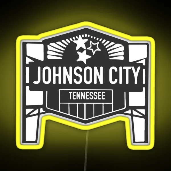 Johnson City TN RGB Neon Sign