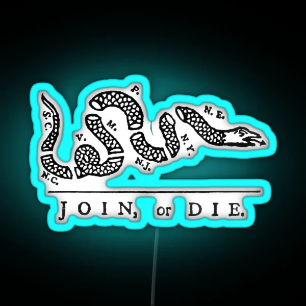 JOIN Or DIE RGB Neon Sign