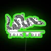 Unique RGB Neon Sign Adds Bold Patriotic Touch to Home Decor