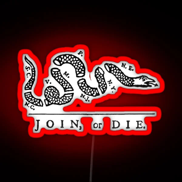 JOIN Or DIE RGB Neon Sign