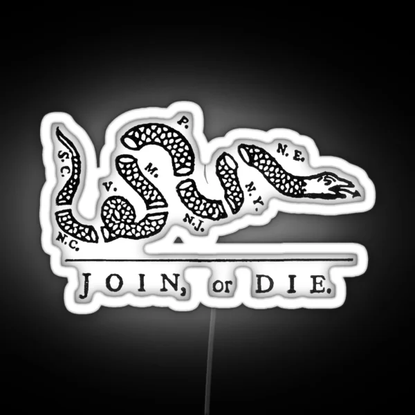 JOIN Or DIE RGB Neon Sign