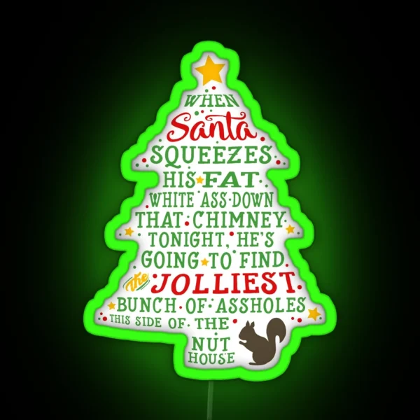 Jolliest Bunch Of A Holes RGB Neon Sign