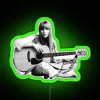 Joni Mitchell Inspired Vintage Style 2 Color RGB Neon Sign