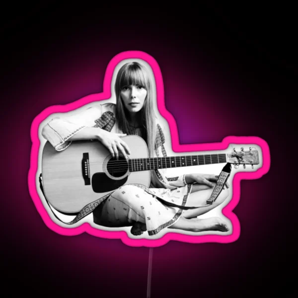 Joni Mitchell Joni Mitchell 2 RGB Neon Sign