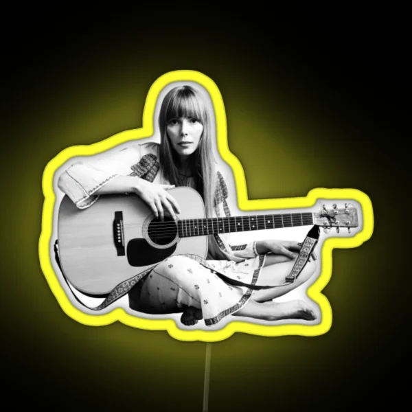 Joni Mitchell Joni Mitchell 2 RGB Neon Sign