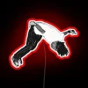 Jordan Carter custom designed RGB neon sign for modern spaces.
