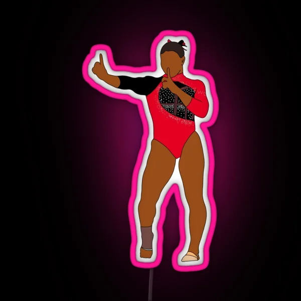 Jordan Chiles 2024 US Classic RGB Neon Sign