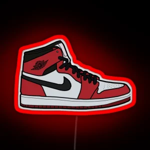 Jordan Shoes RGB Neon Sign