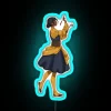 Vibrant Josephine name in radiant RGB color changing neon letters