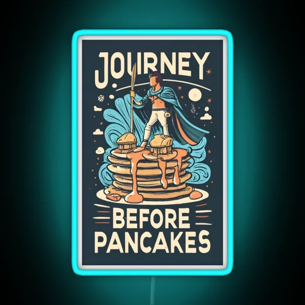 Journey Before Pancakes Stormlight Archive Fun Art RGB Neon Sign