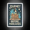 RGB Neon Sign Inspired by Epic Fantasy Literature and Adventure