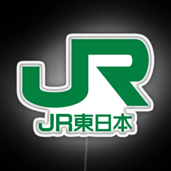 JR East Logo East Japan Railway Company RGB Neon Sign