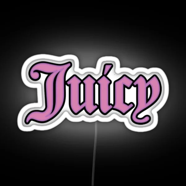 JUICY RGB Neon Sign