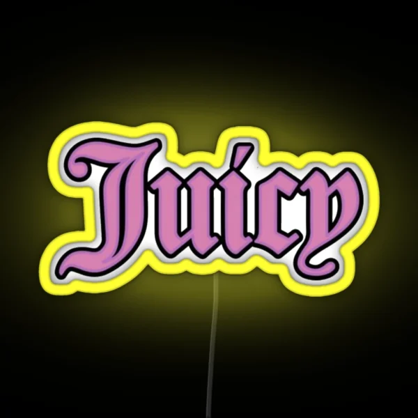 JUICY RGB Neon Sign