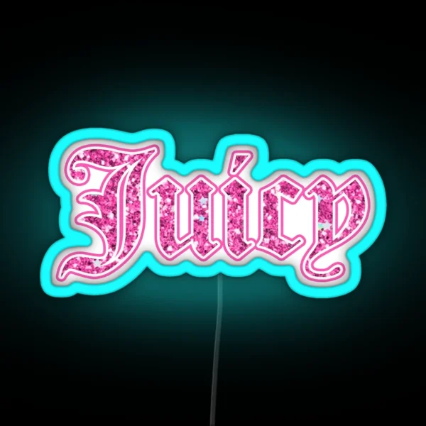 Juicy RGB Neon Sign