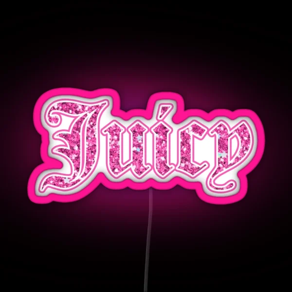 Juicy RGB Neon Sign
