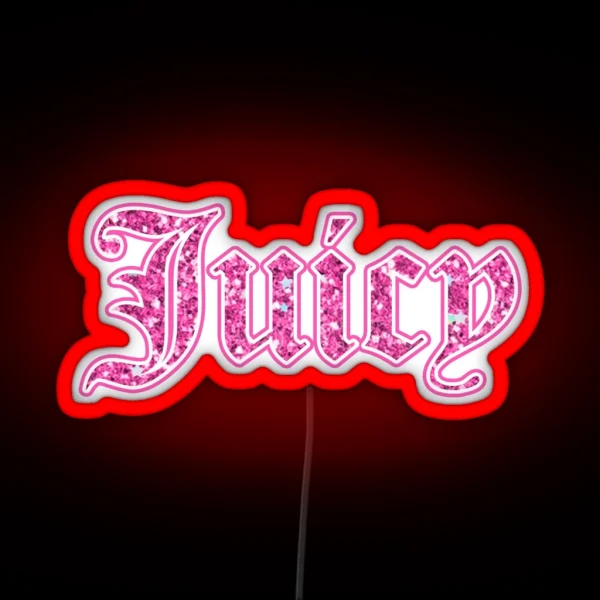 Juicy RGB Neon Sign