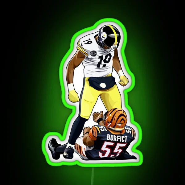 Juju Hit Slam Burfict RGB Neon Sign
