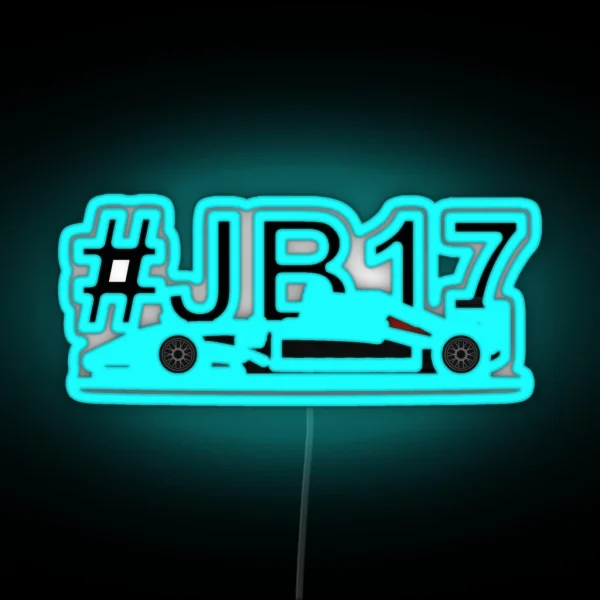 Jules Bianchi 17 MR03 RGB Neon Sign