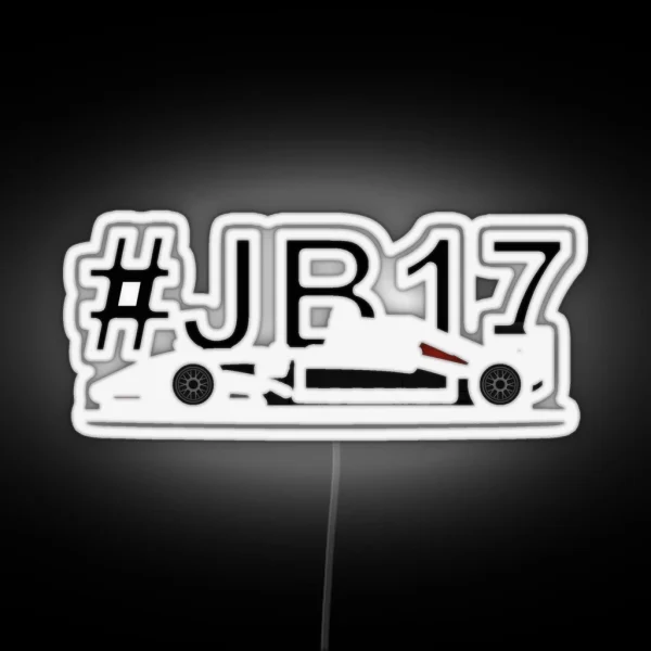 Jules Bianchi 17 MR03 RGB Neon Sign