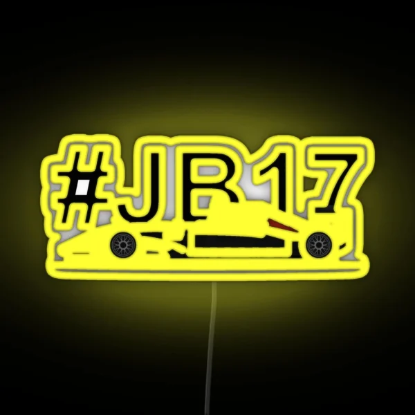 Jules Bianchi 17 MR03 RGB Neon Sign