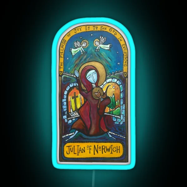 Julian Of Norwich RGB Neon Sign