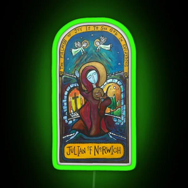 Julian Of Norwich RGB Neon Sign