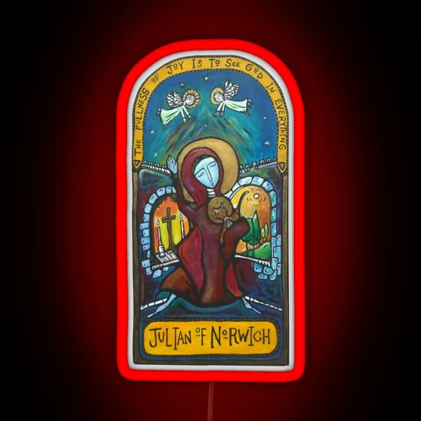 Julian Of Norwich RGB Neon Sign