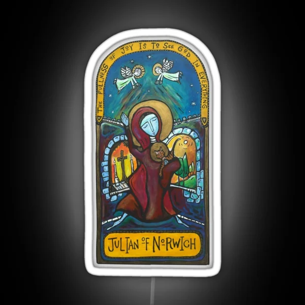 Julian Of Norwich RGB Neon Sign