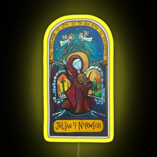 Julian Of Norwich RGB Neon Sign