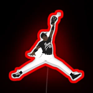 JUMPMAN BASEBALL RGB Neon Sign