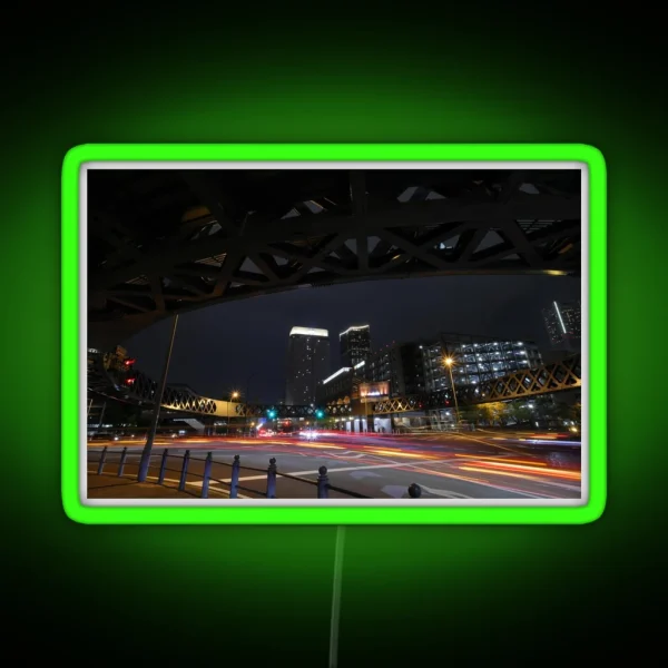 Junction Light Trail RGB Neon Sign